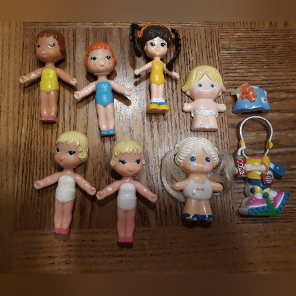 Vintage little dolls toy lot